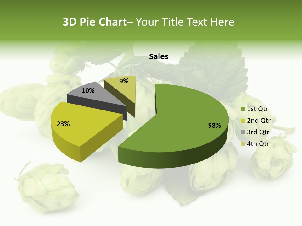 Close Up Nature Brewery PowerPoint Template