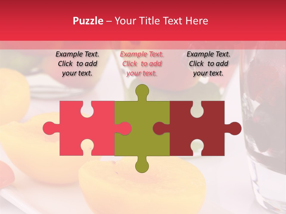 Aroma Syrup Orange PowerPoint Template