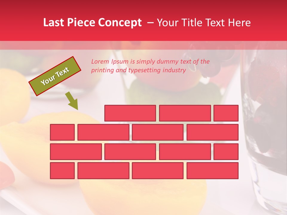 Aroma Syrup Orange PowerPoint Template