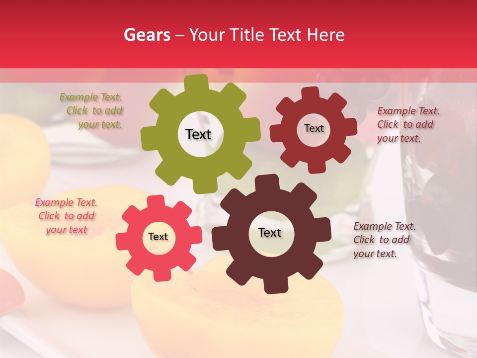 Aroma Syrup Orange PowerPoint Template