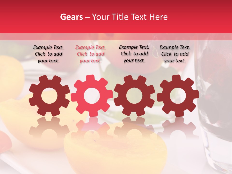 Aroma Syrup Orange PowerPoint Template