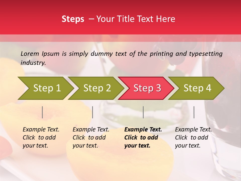 Aroma Syrup Orange PowerPoint Template