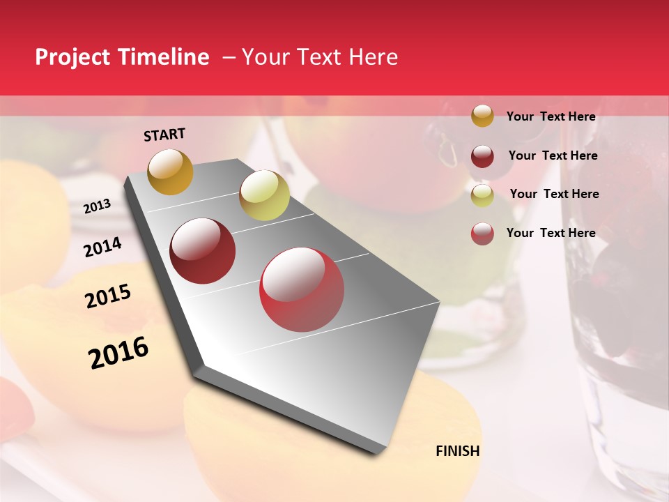 Aroma Syrup Orange PowerPoint Template