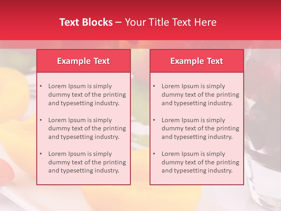 Aroma Syrup Orange PowerPoint Template