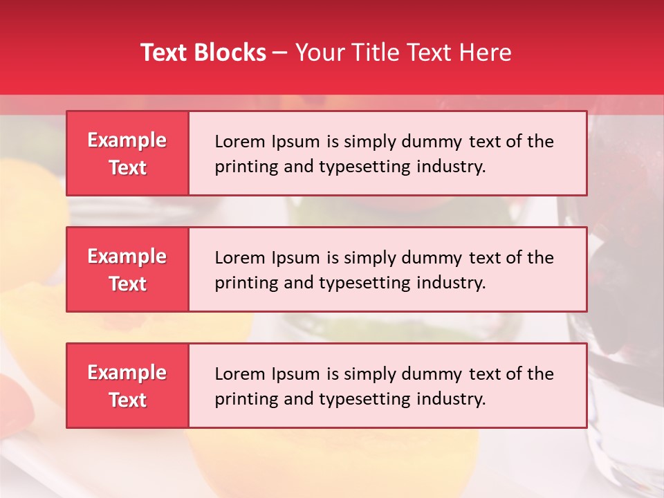 Aroma Syrup Orange PowerPoint Template