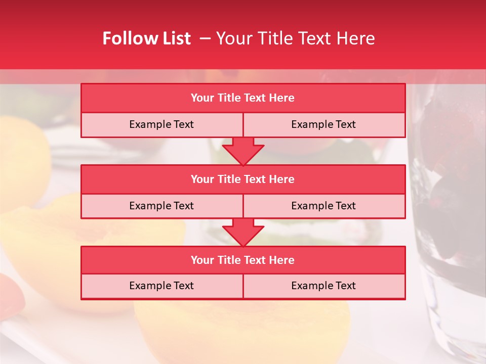 Aroma Syrup Orange PowerPoint Template