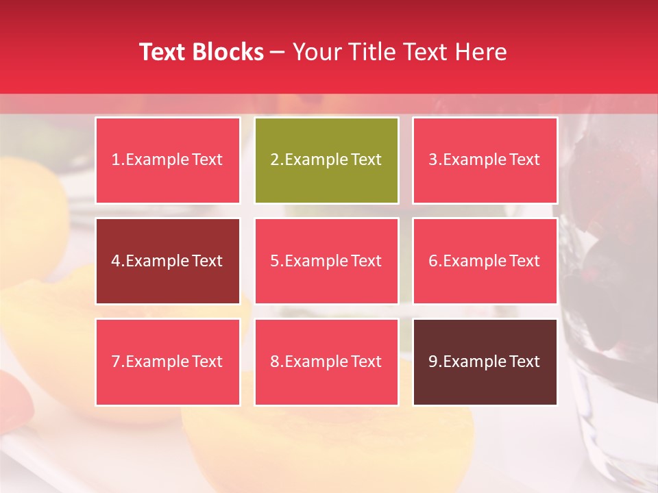 Aroma Syrup Orange PowerPoint Template