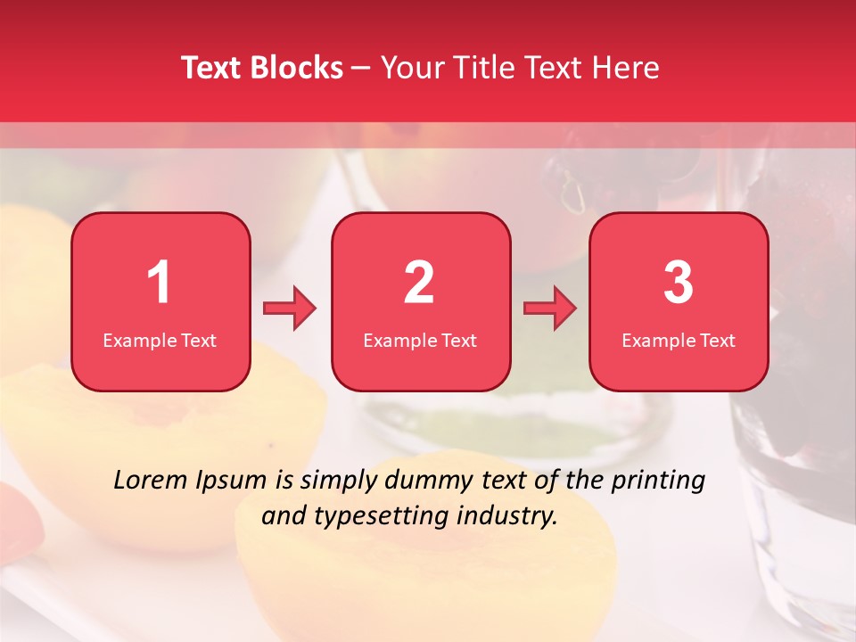 Aroma Syrup Orange PowerPoint Template