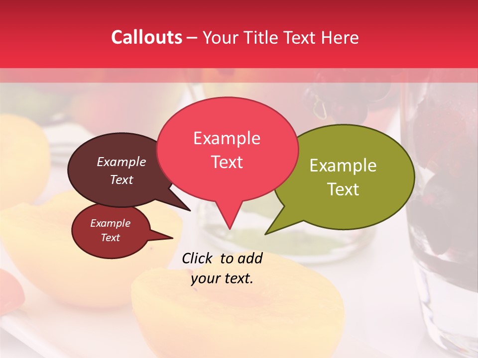 Aroma Syrup Orange PowerPoint Template