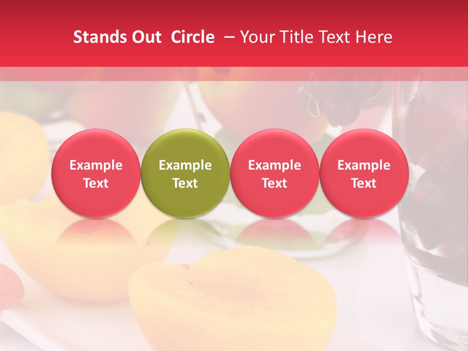 Aroma Syrup Orange PowerPoint Template