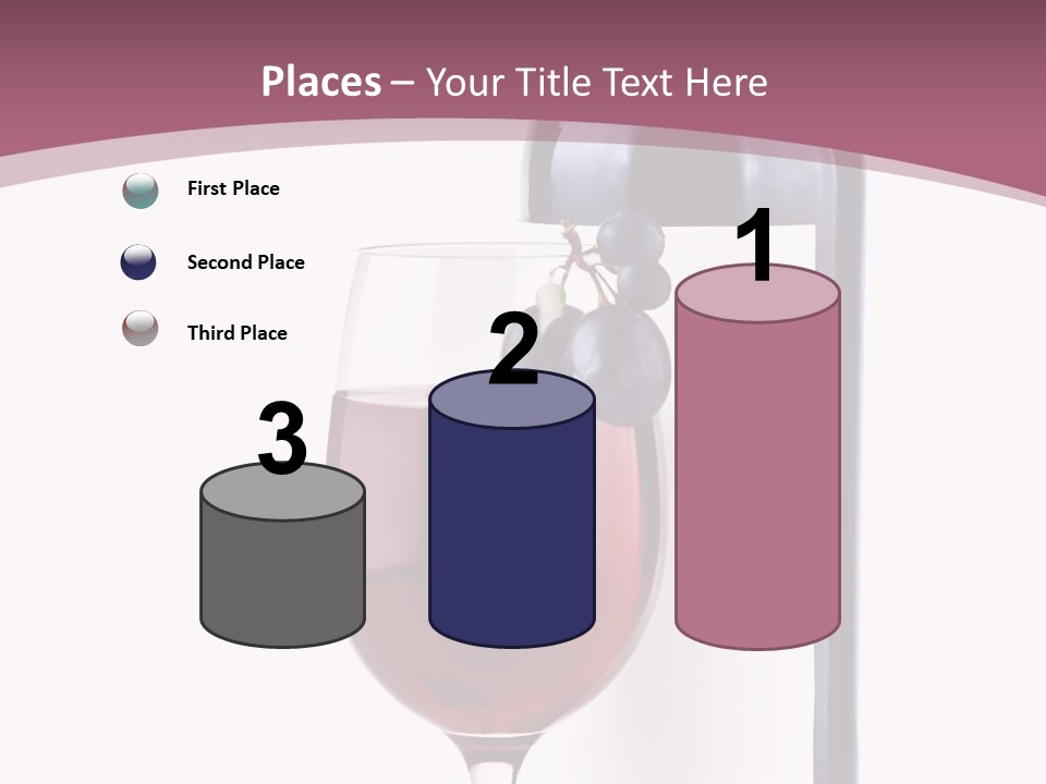 Green Inside Glass PowerPoint Template