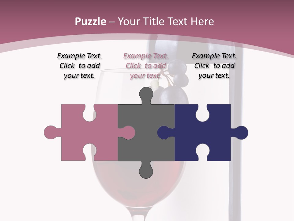 Green Inside Glass PowerPoint Template