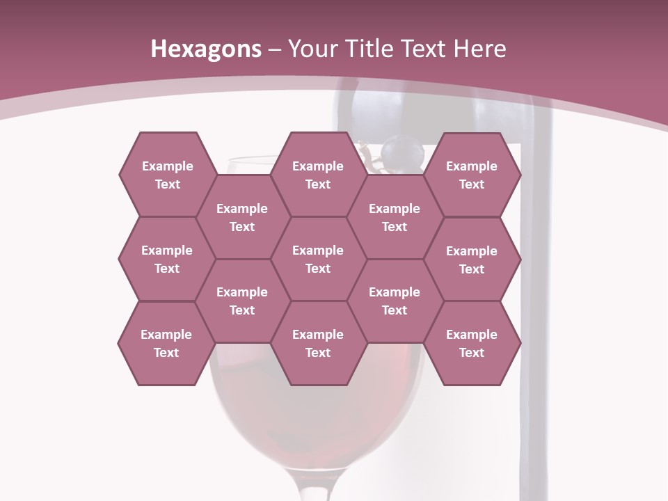 Green Inside Glass PowerPoint Template