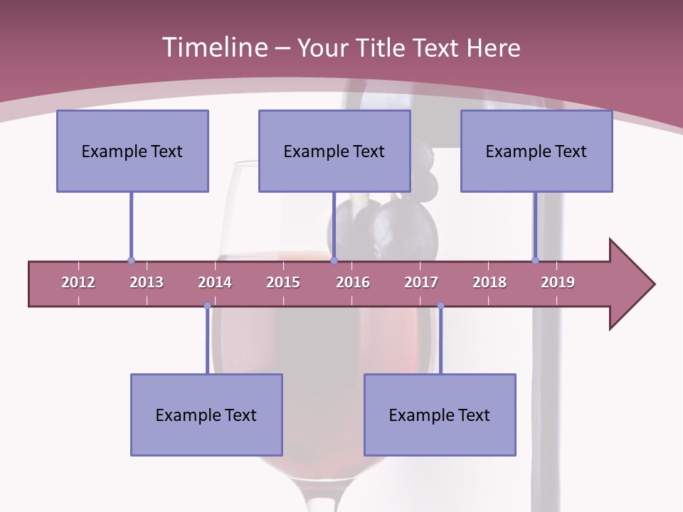 Green Inside Glass PowerPoint Template