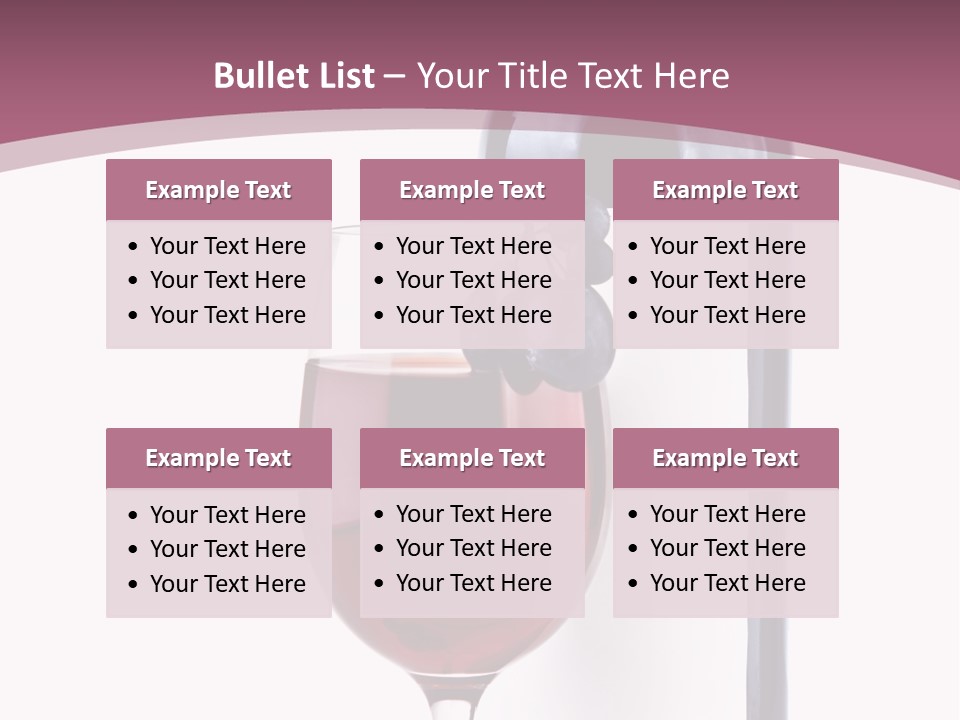 Green Inside Glass PowerPoint Template