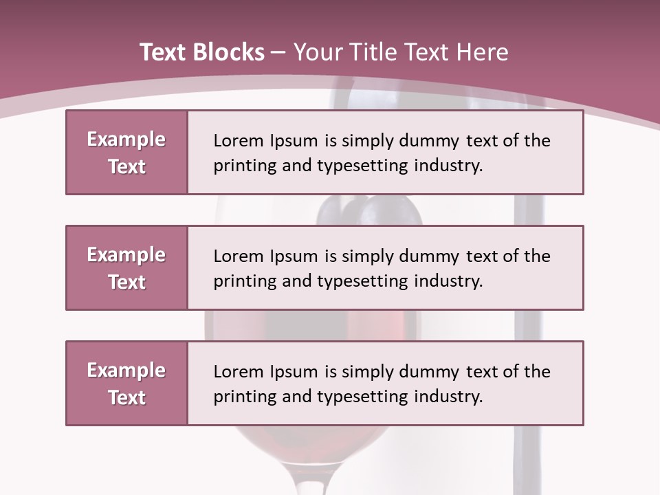 Green Inside Glass PowerPoint Template