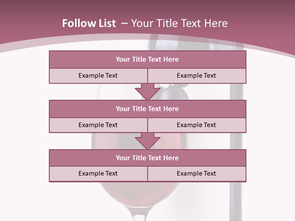 Green Inside Glass PowerPoint Template