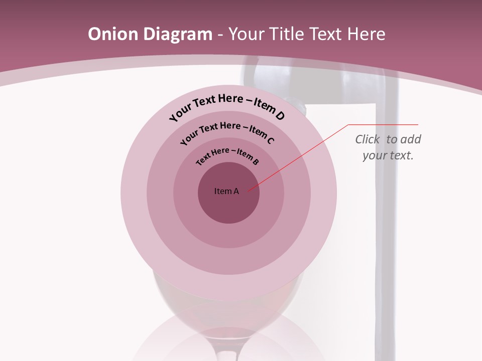 Green Inside Glass PowerPoint Template