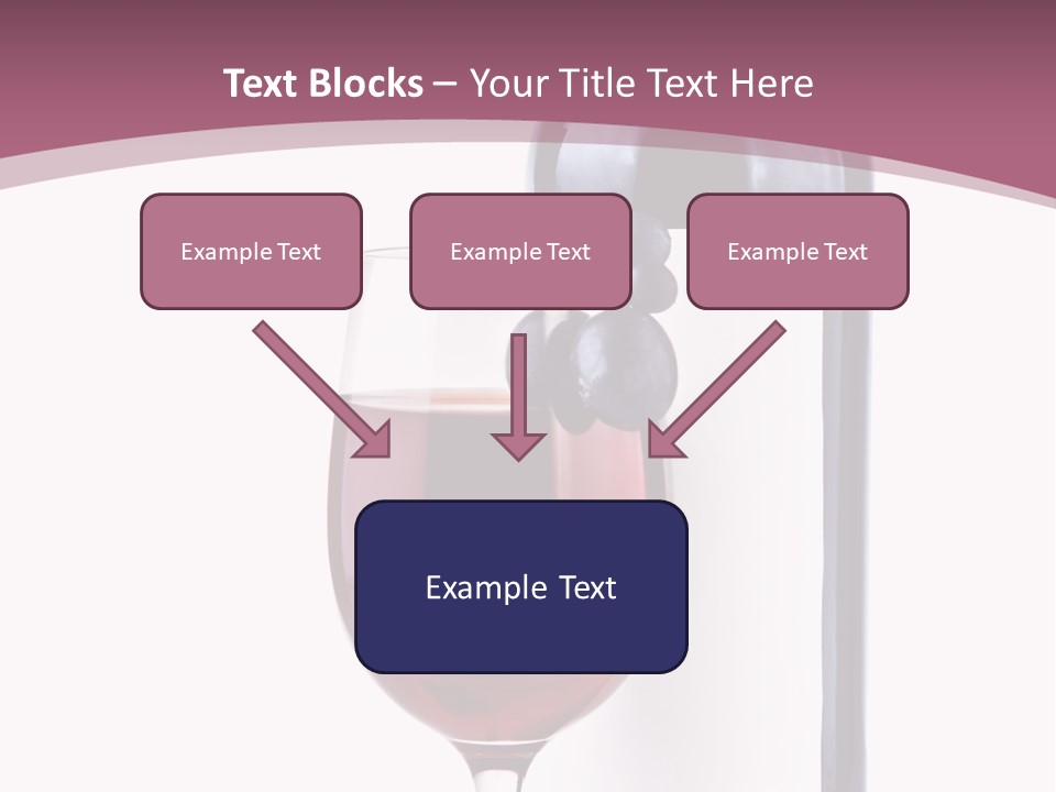 Green Inside Glass PowerPoint Template
