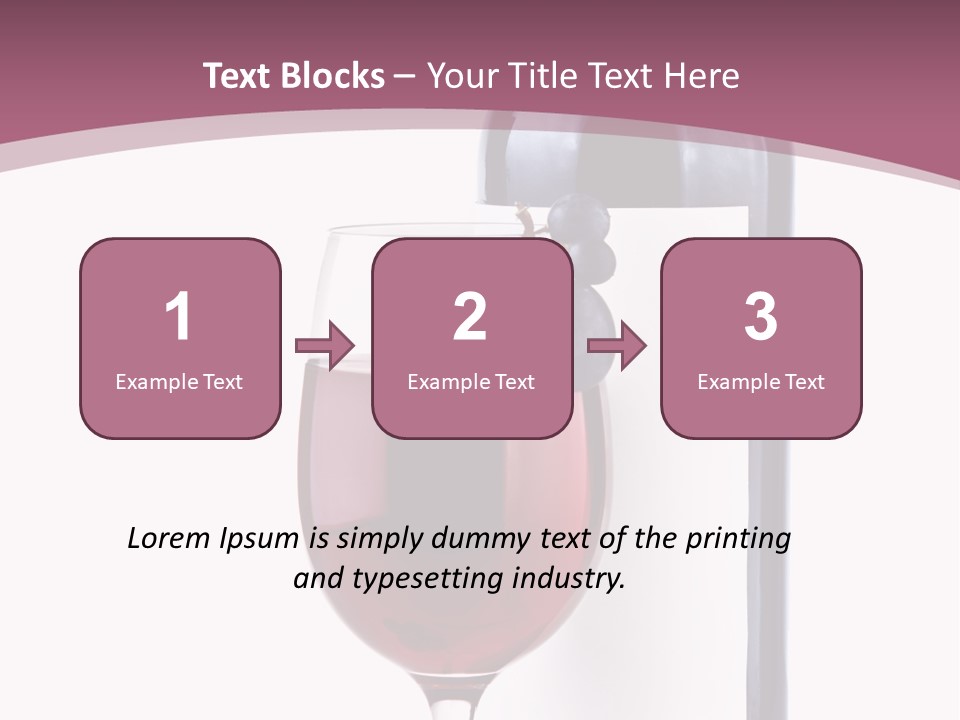Green Inside Glass PowerPoint Template
