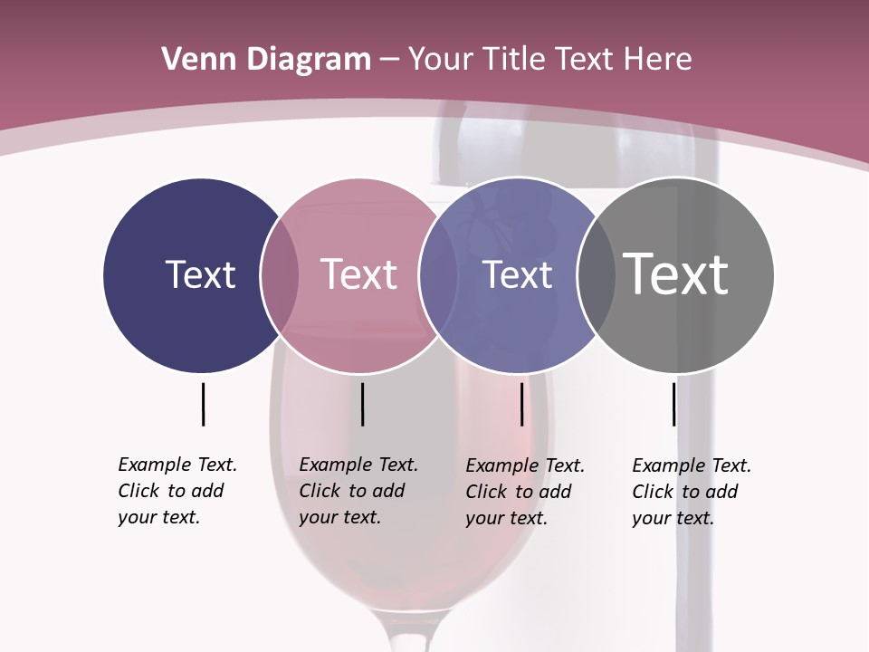 Green Inside Glass PowerPoint Template