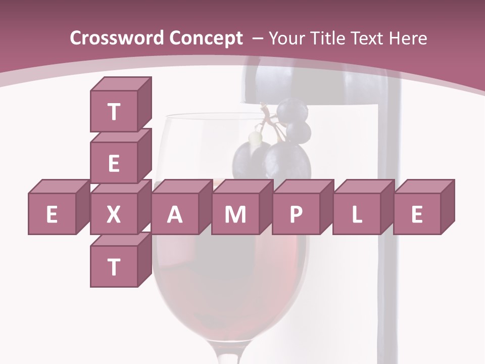Green Inside Glass PowerPoint Template