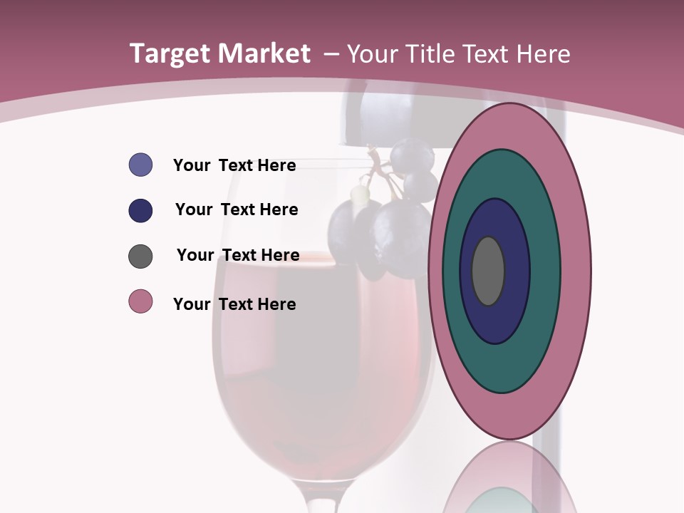 Green Inside Glass PowerPoint Template