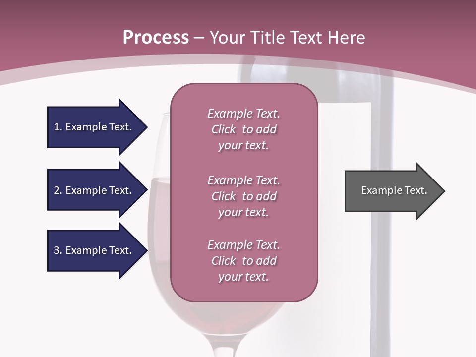 Green Inside Glass PowerPoint Template