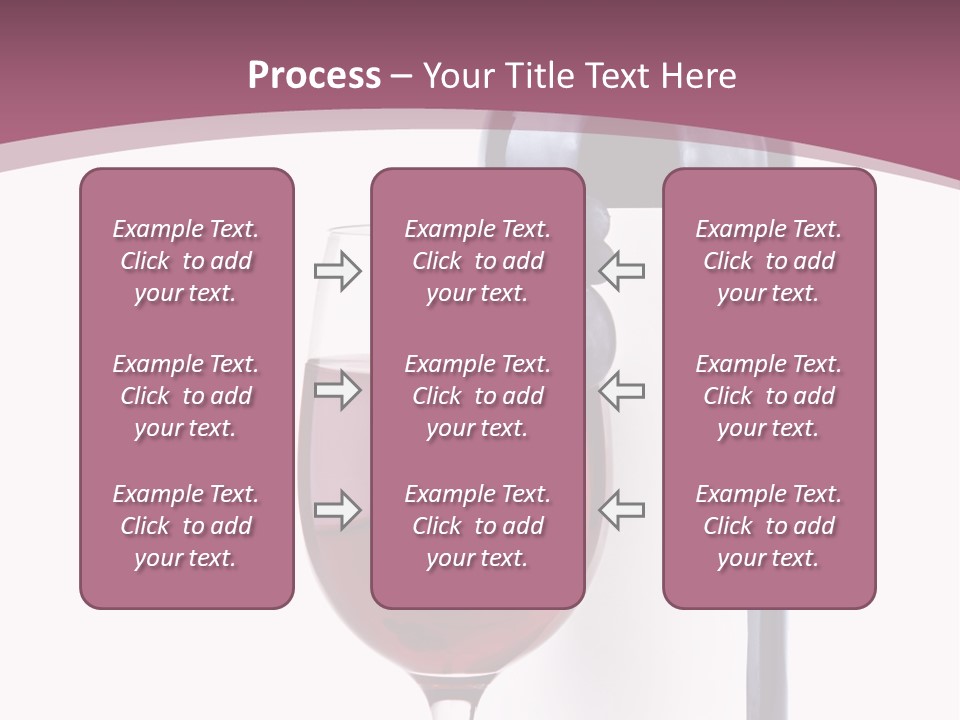 Green Inside Glass PowerPoint Template