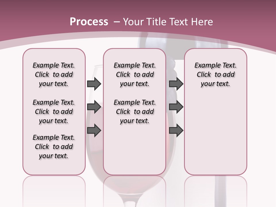Green Inside Glass PowerPoint Template