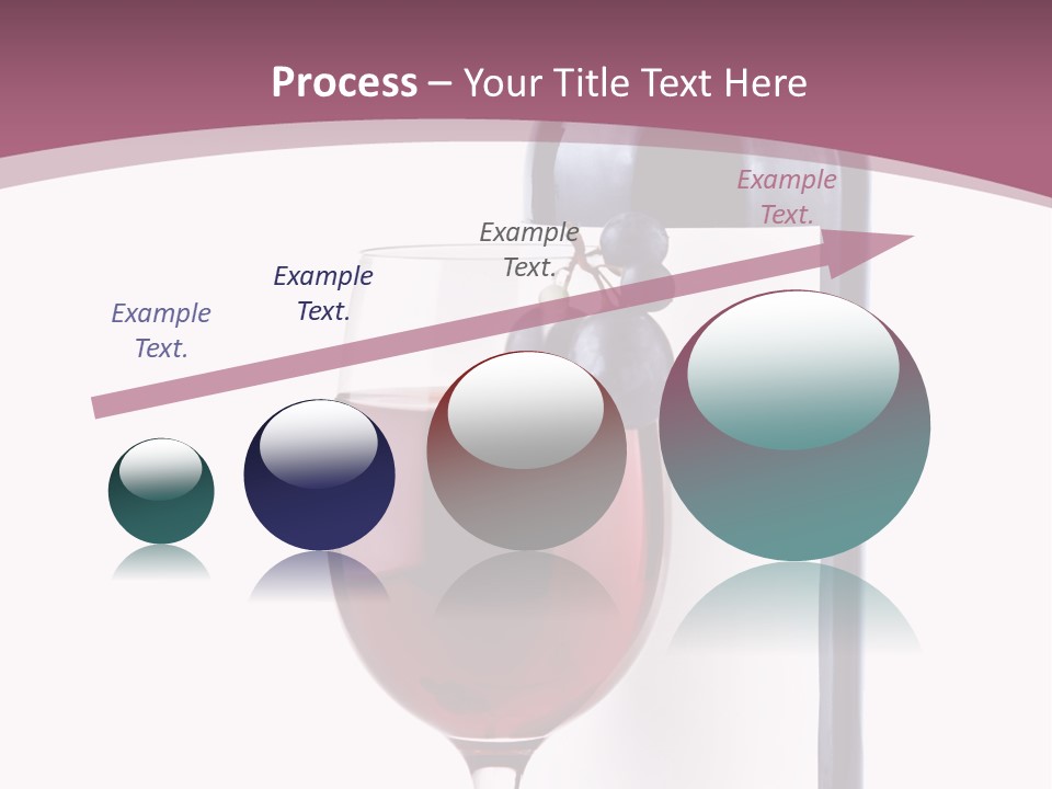 Green Inside Glass PowerPoint Template