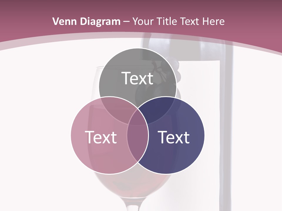 Green Inside Glass PowerPoint Template