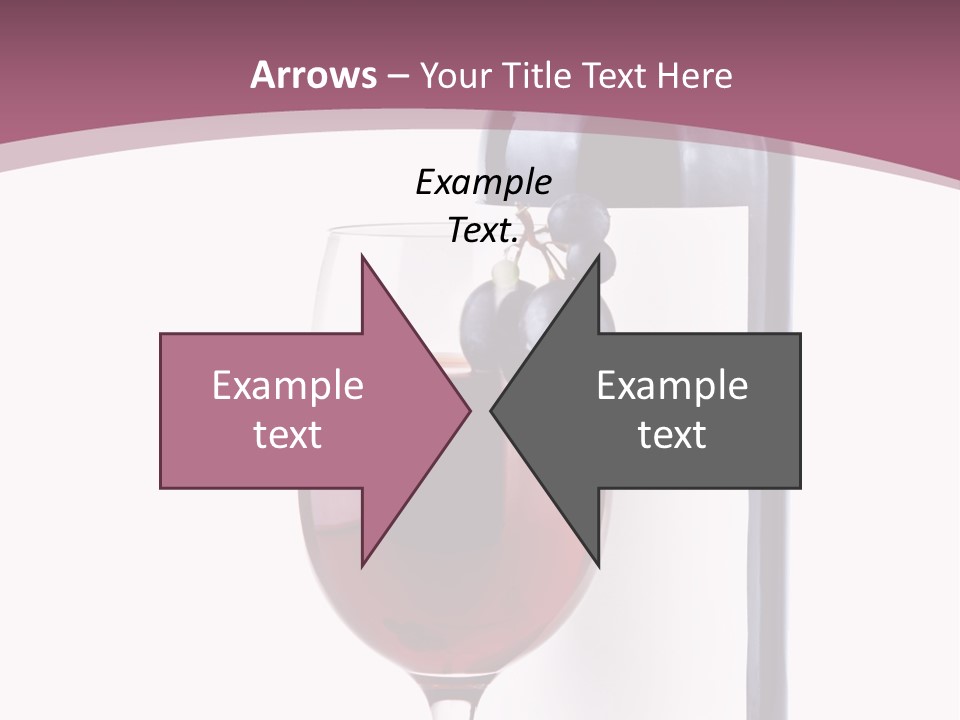 Green Inside Glass PowerPoint Template