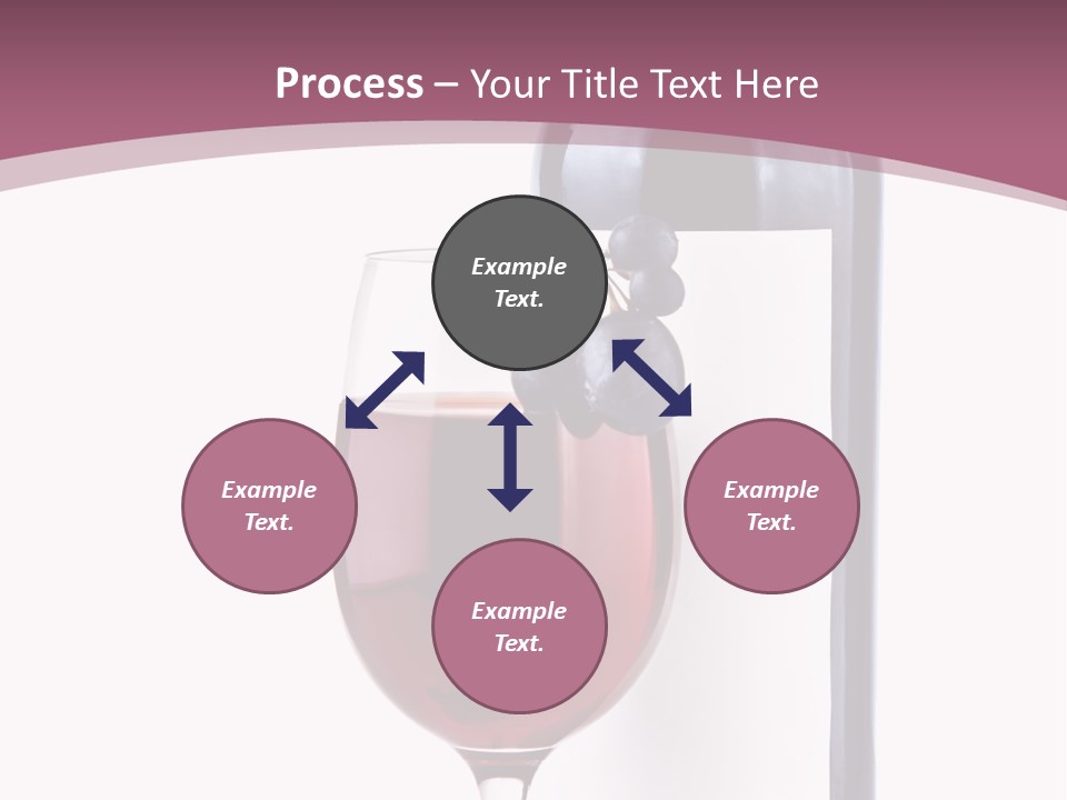 Green Inside Glass PowerPoint Template