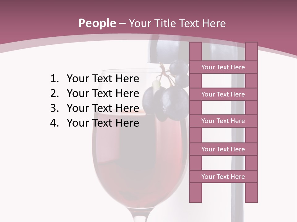 Green Inside Glass PowerPoint Template