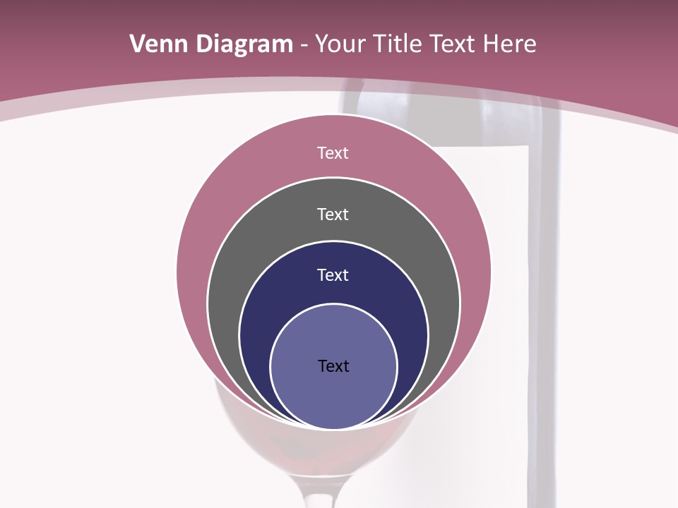 Green Inside Glass PowerPoint Template