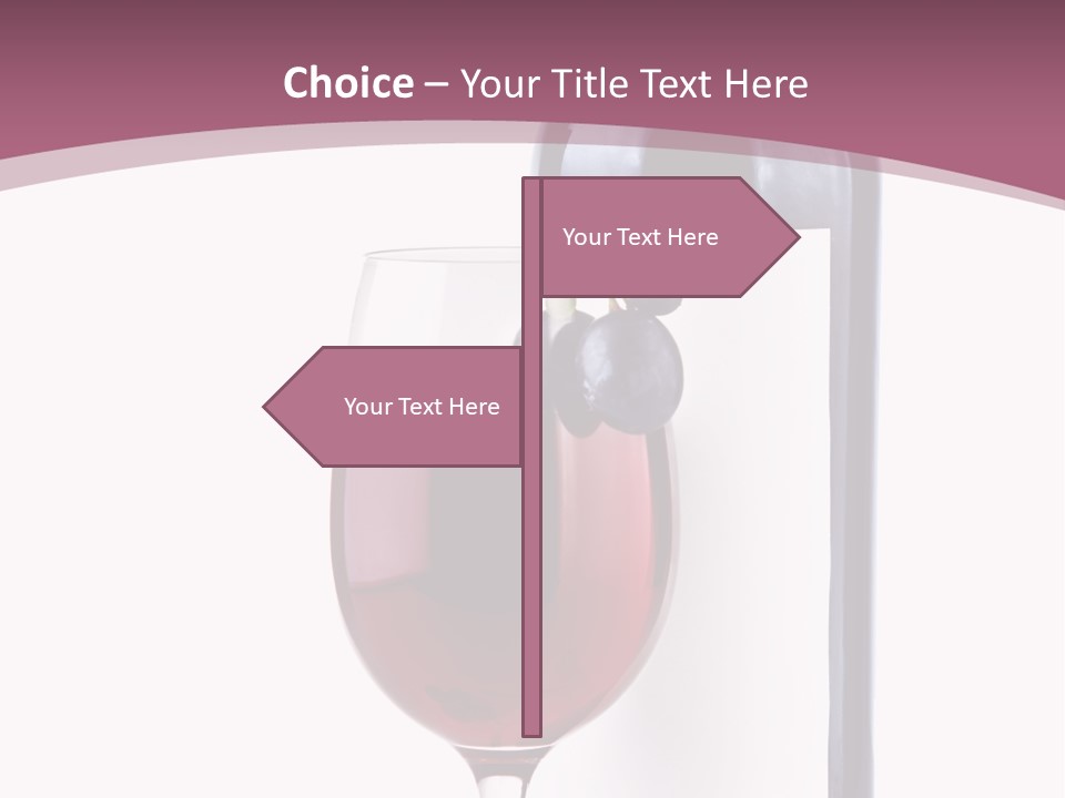 Green Inside Glass PowerPoint Template