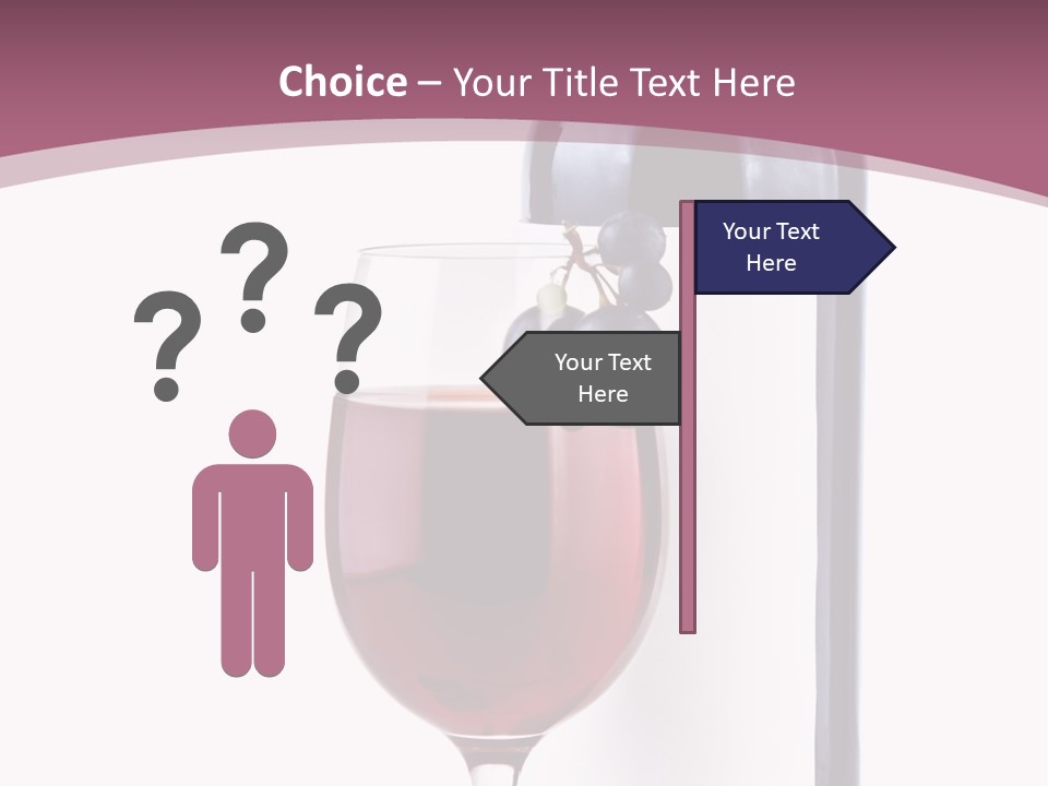 Green Inside Glass PowerPoint Template