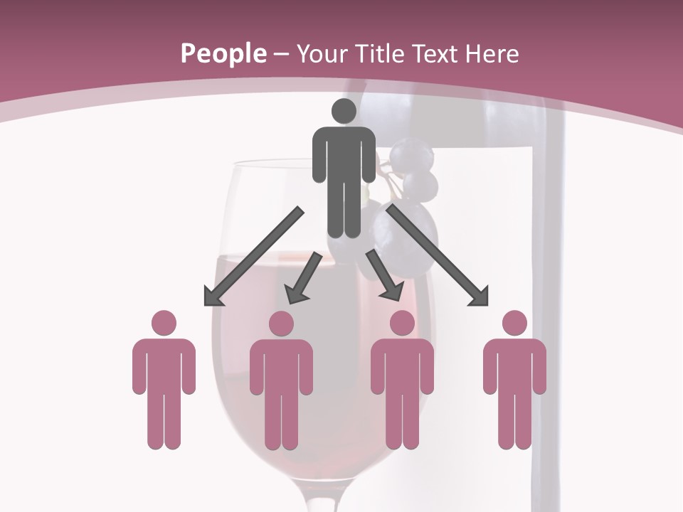 Green Inside Glass PowerPoint Template