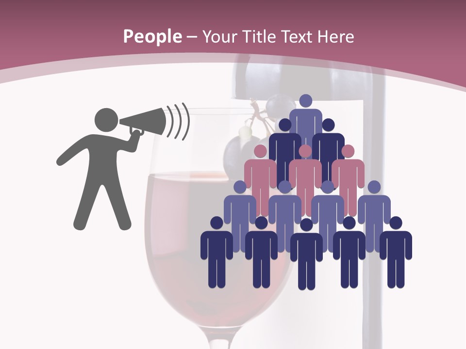 Green Inside Glass PowerPoint Template