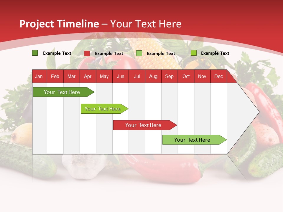 Meal Vegetarian Cayenne PowerPoint Template