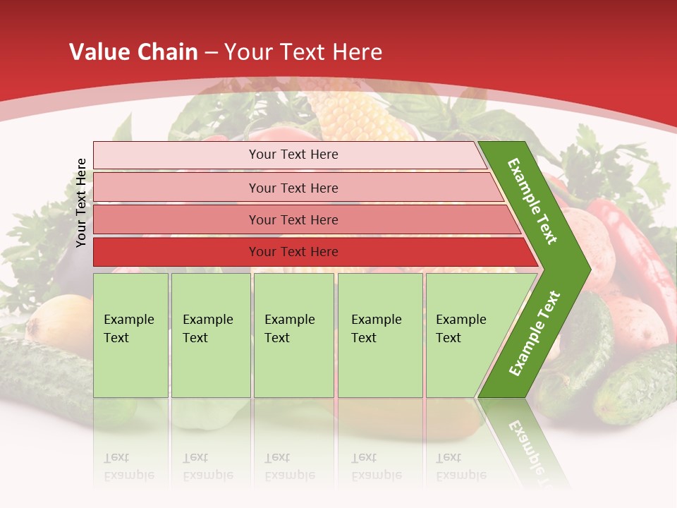 Meal Vegetarian Cayenne PowerPoint Template