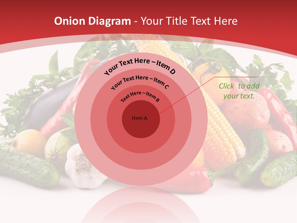 Meal Vegetarian Cayenne PowerPoint Template