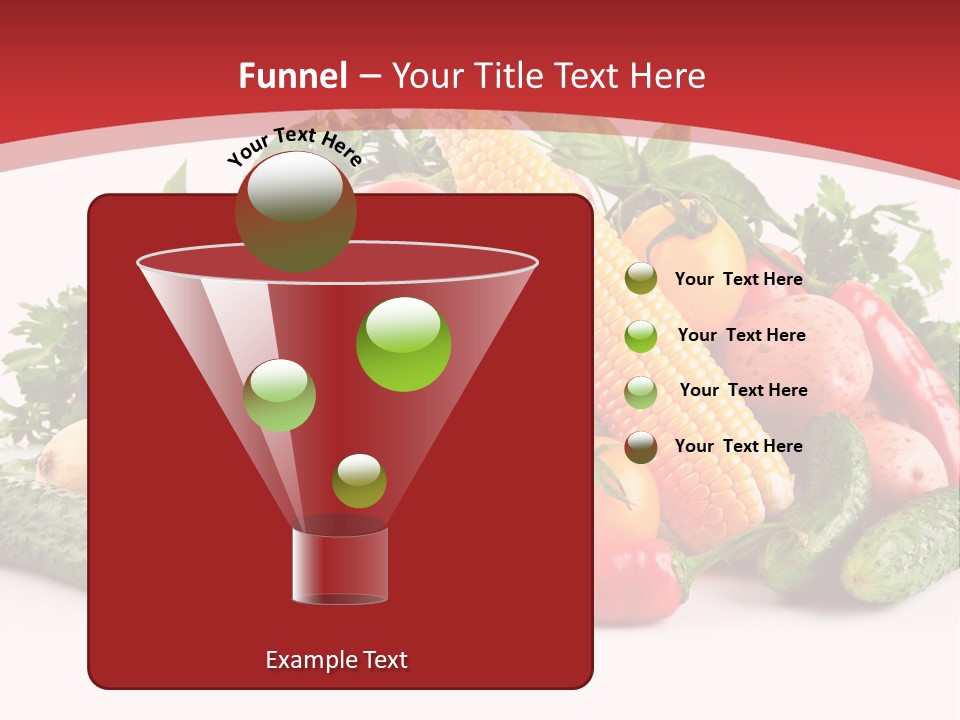 Meal Vegetarian Cayenne PowerPoint Template