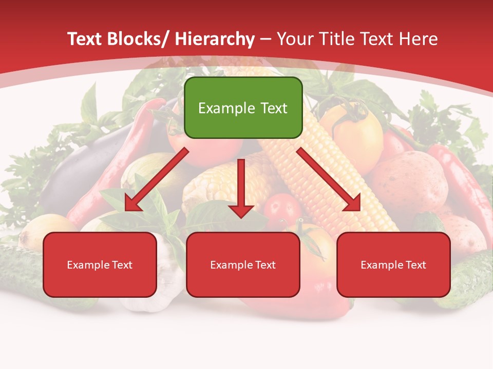 Meal Vegetarian Cayenne PowerPoint Template