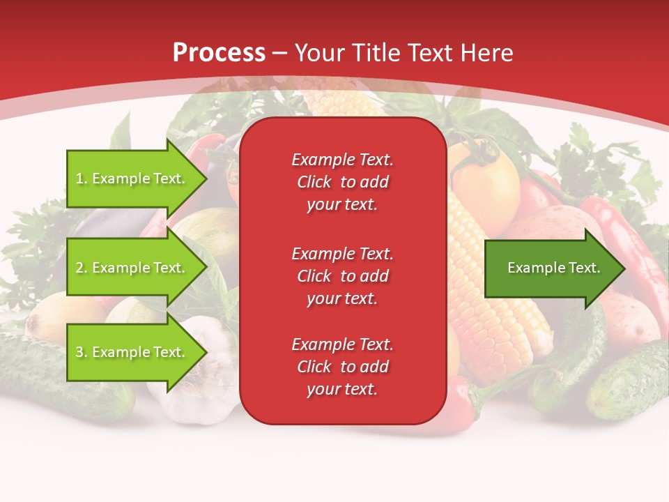Meal Vegetarian Cayenne PowerPoint Template