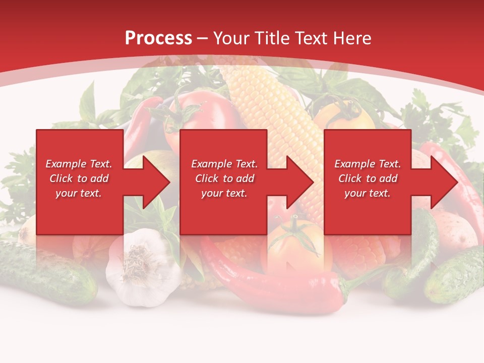 Meal Vegetarian Cayenne PowerPoint Template