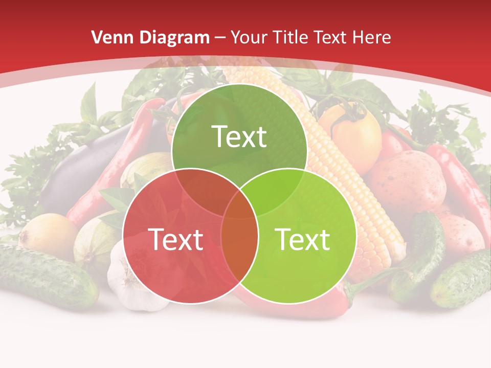 Meal Vegetarian Cayenne PowerPoint Template