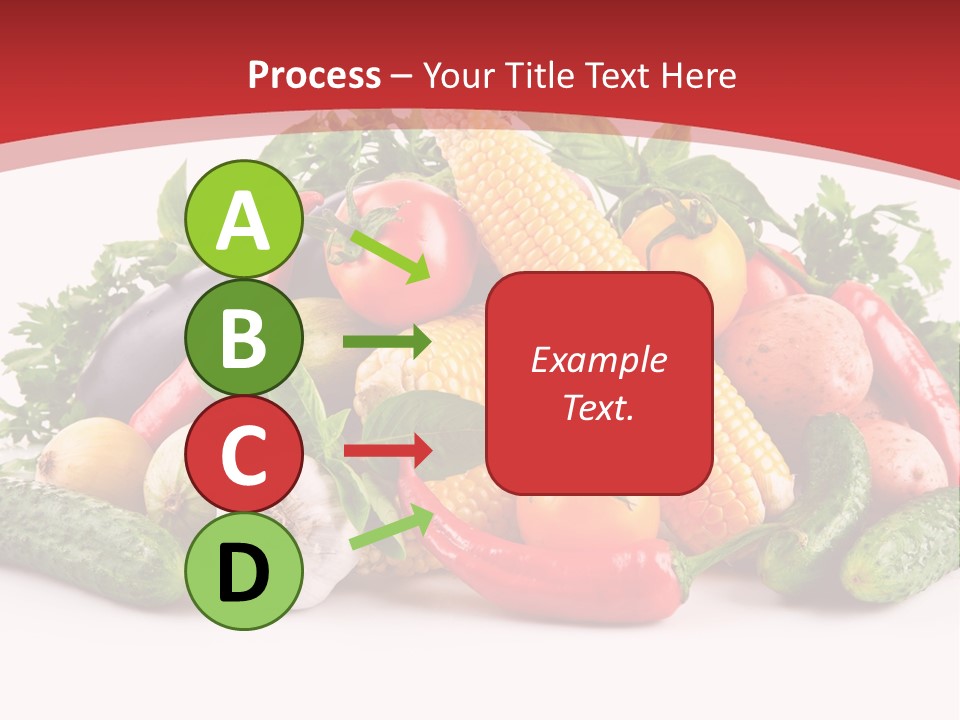 Meal Vegetarian Cayenne PowerPoint Template