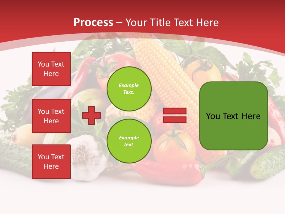 Meal Vegetarian Cayenne PowerPoint Template